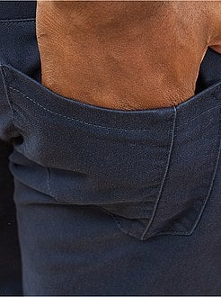 Herenmode grote maten - Stretch joggpant - Kiabi