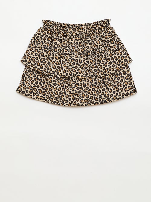 Stretch rok van jerseytricot - Kiabi