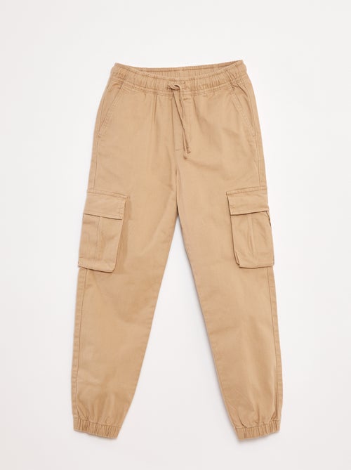 Stretchbroek met zakken - Kiabi