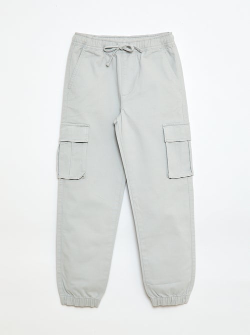 Stretchbroek met zakken - Kiabi