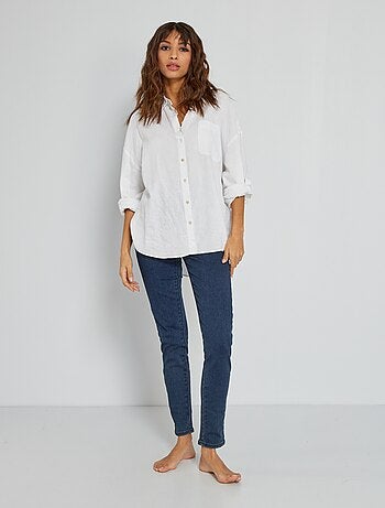 Stretchjegging met hoge taille - Kiabi