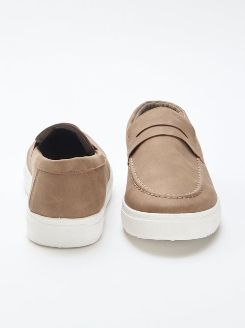 Suèdine mocassins - Kiabi