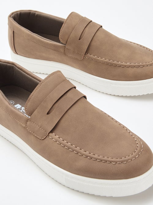 Suèdine mocassins - Kiabi