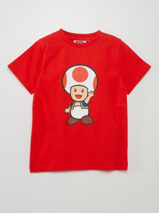 Super-Mario-T-shirt met korte mouw