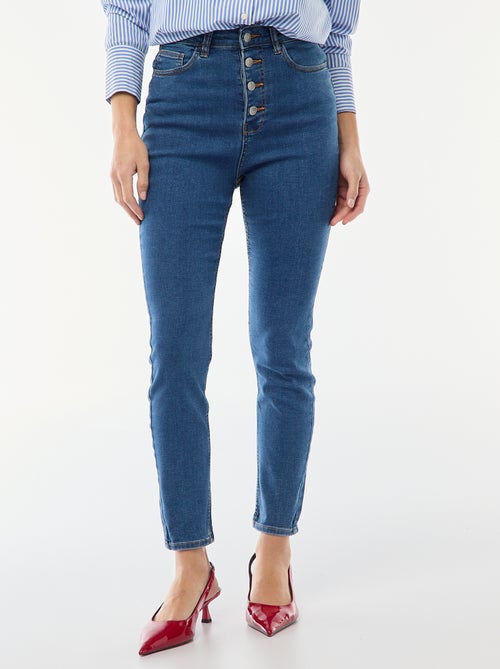 Super skinny jeans met zeer hoge taille - L32 - Kiabi