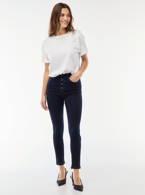 Super skinny jeans met zeer hoge taille - L32 - Kiabi