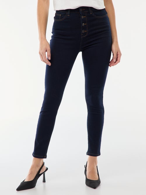 Super skinny jeans met zeer hoge taille - L34 - Kiabi