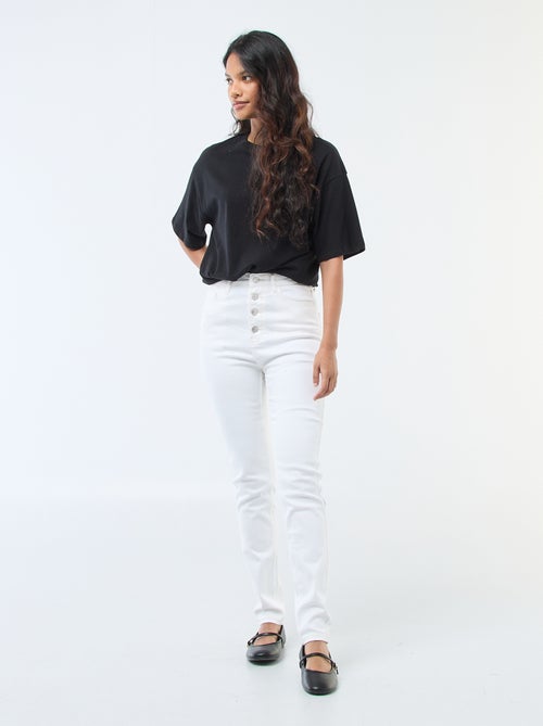 Super skinny jeans met zeer hoge taille - L34 - Kiabi