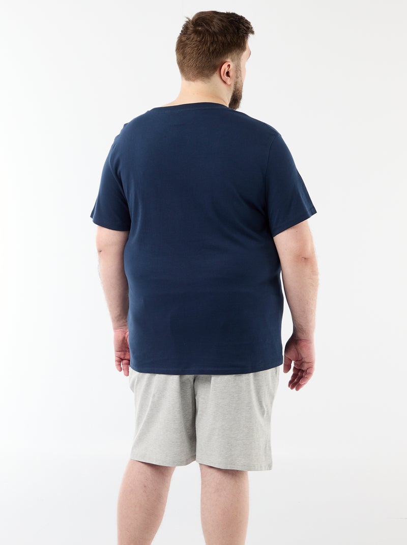 'Superman' pyjamaset met short en T-shirt - 2-delig Blauw - Kiabi