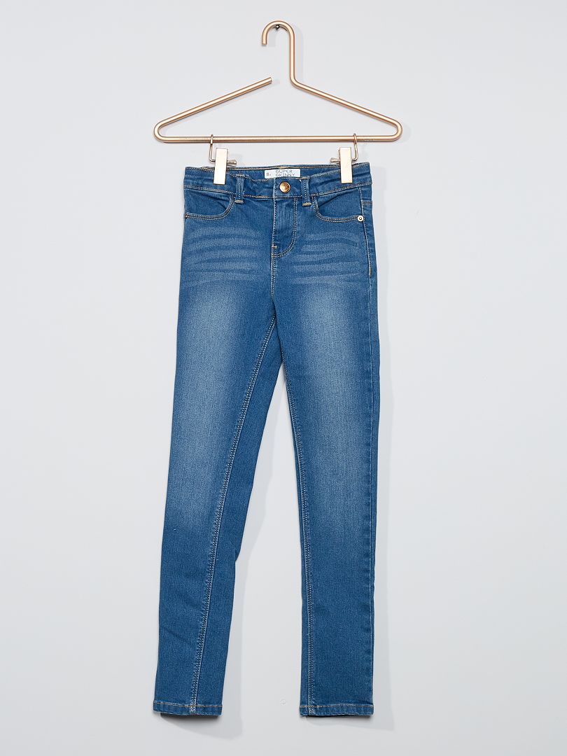 Superskinny jeans - Nauwsluitend model BLAUW - Kiabi