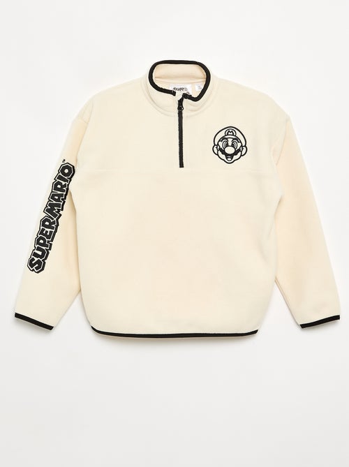 Sweat 'Mario Bros' met contrasterende banden - Kiabi Sweat 'Mario Bros' met contrasterende banden - Kiabi