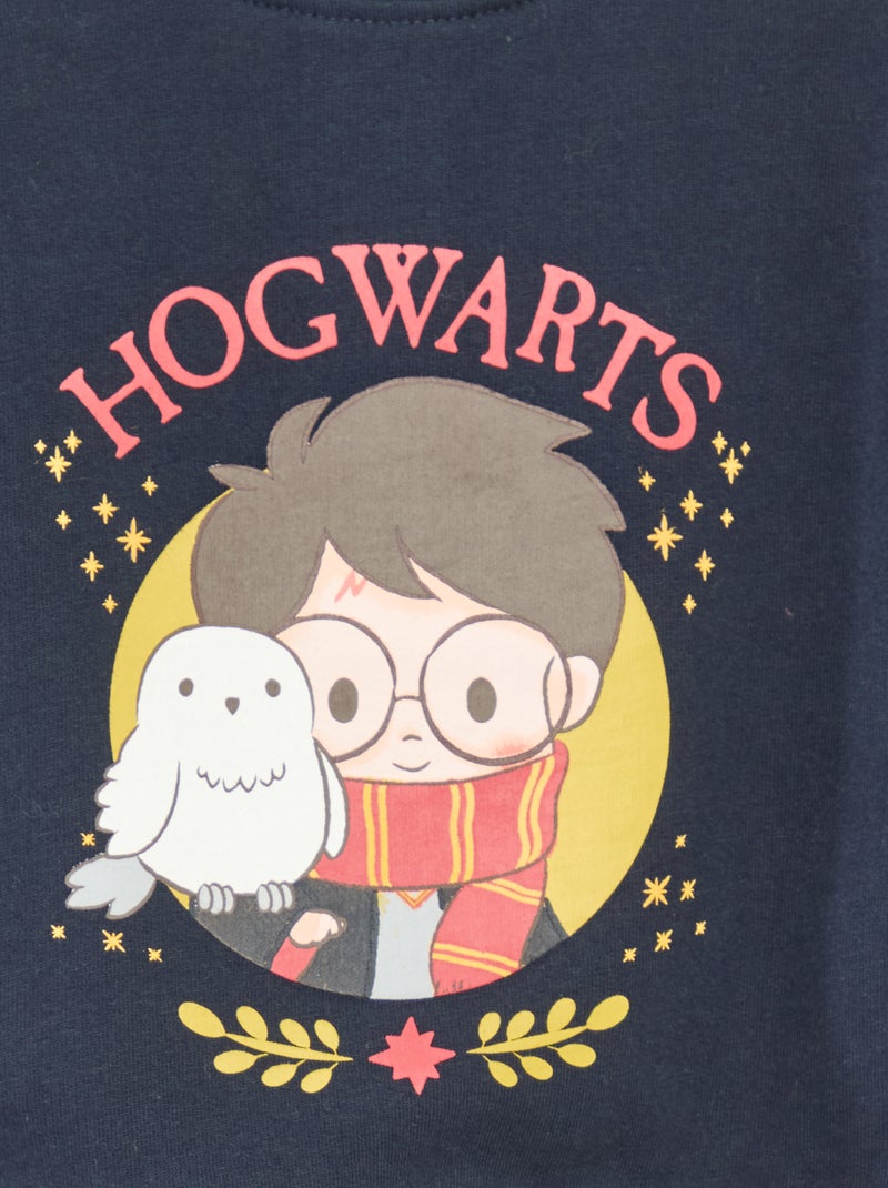 Sweater 'Harry Potter' van zachte en warme geruwde fleece Blauw - Kiabi