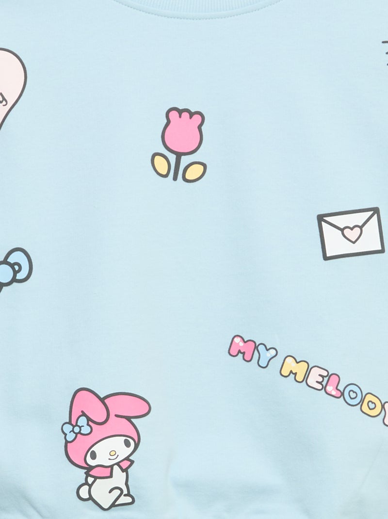 Sweater 'Hello Kitty' met lange mouwen Blauw - Kiabi