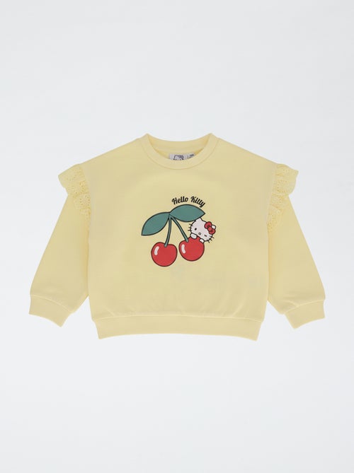 Sweater 'Hello Kitty' van effen katoen - Kiabi