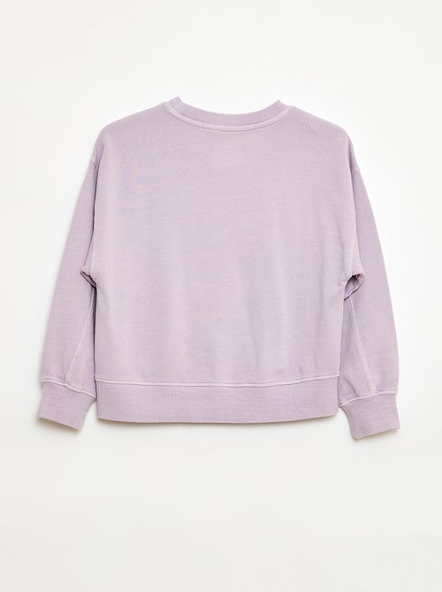 Sweater in campusstijl - Kiabi