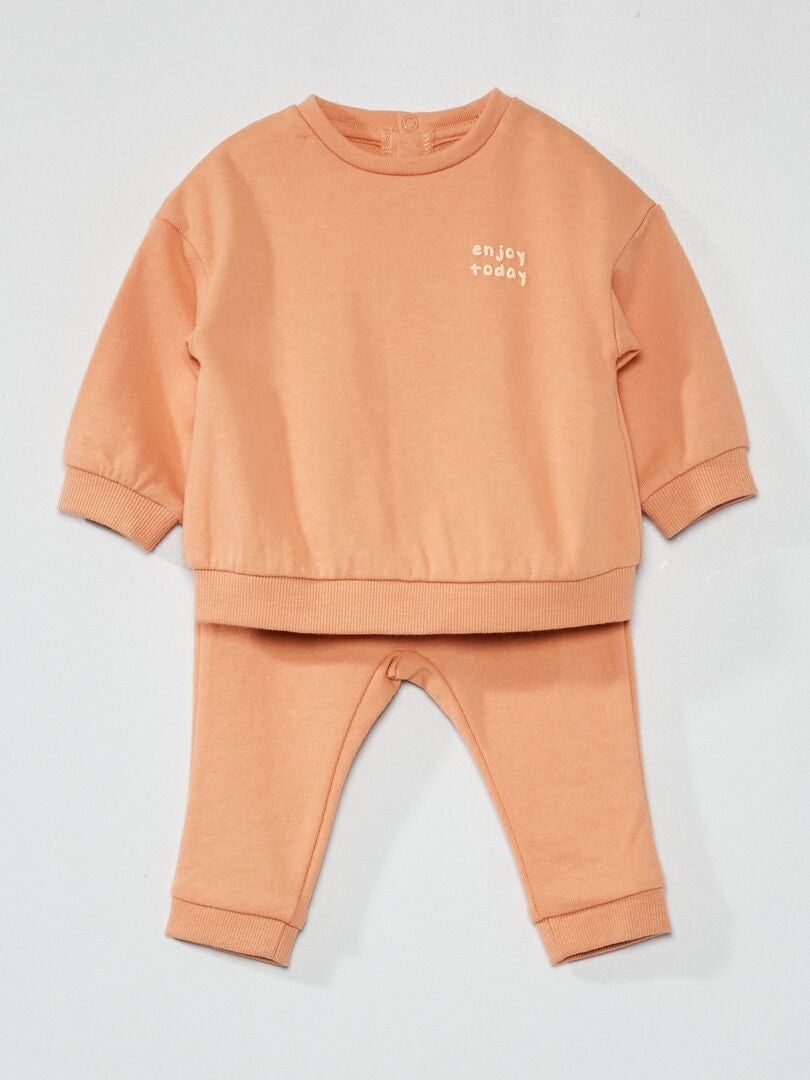 Sweater + joggingbroek - 2 stuks ROSE - Kiabi