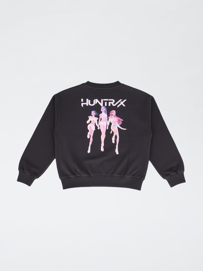 Sweater 'KPop Demon Hunters' Zwart - Kiabi