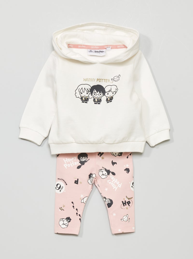 Sweater + legging 'Harry Potter' sneeuw wit - Kiabi