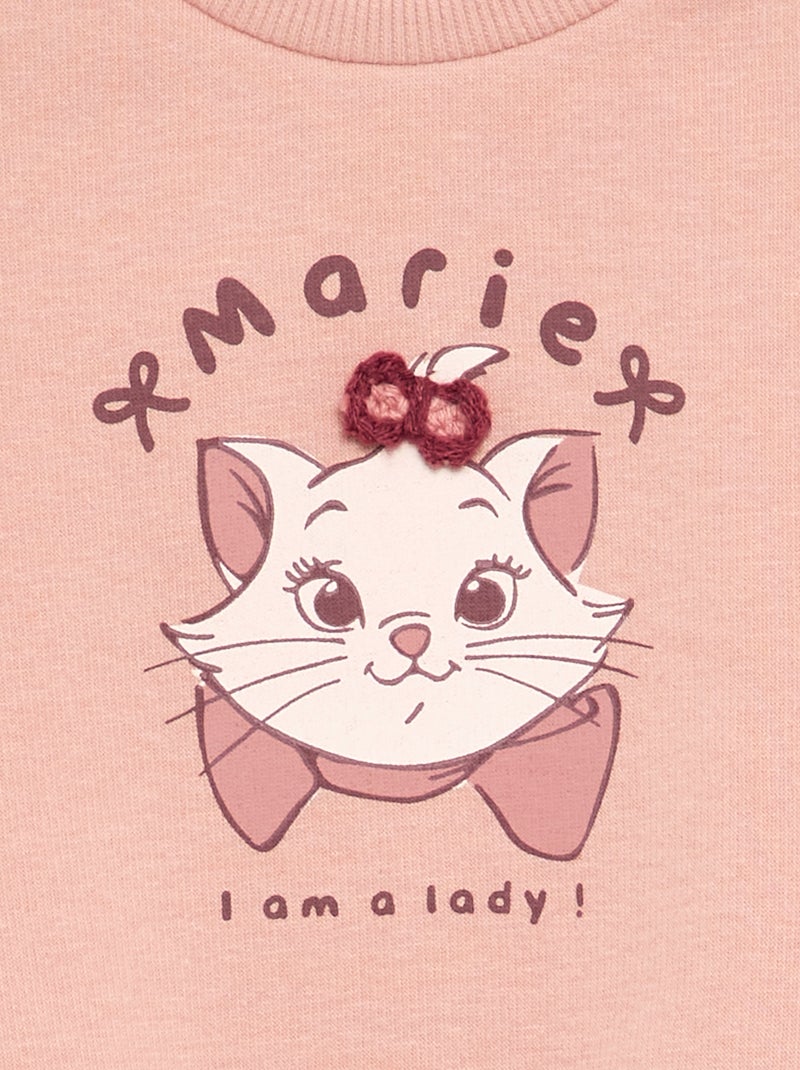 Sweater 'Marie' 'Disney' met schoudervolants Rose - Kiabi