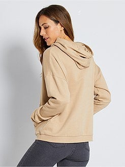 Sweater met capuchon 'Ecodesign' - Kiabi