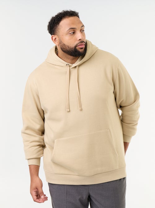 Sweater met capuchon en kangoeroezak - Kiabi