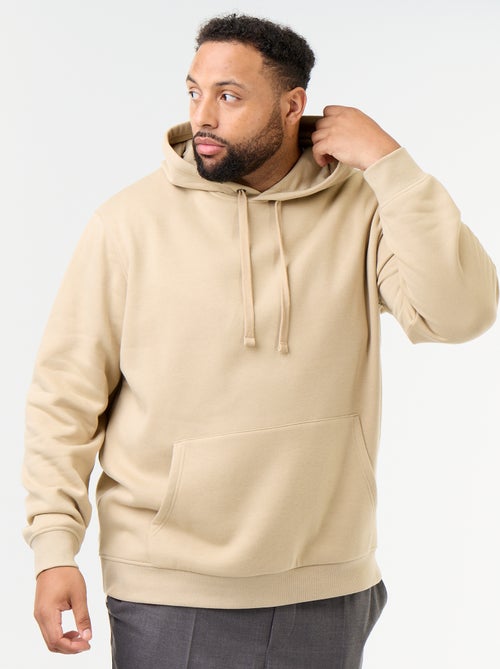 Sweater met capuchon en kangoeroezak - Kiabi