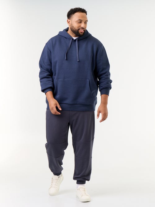 Sweater met capuchon en kangoeroezak - Kiabi