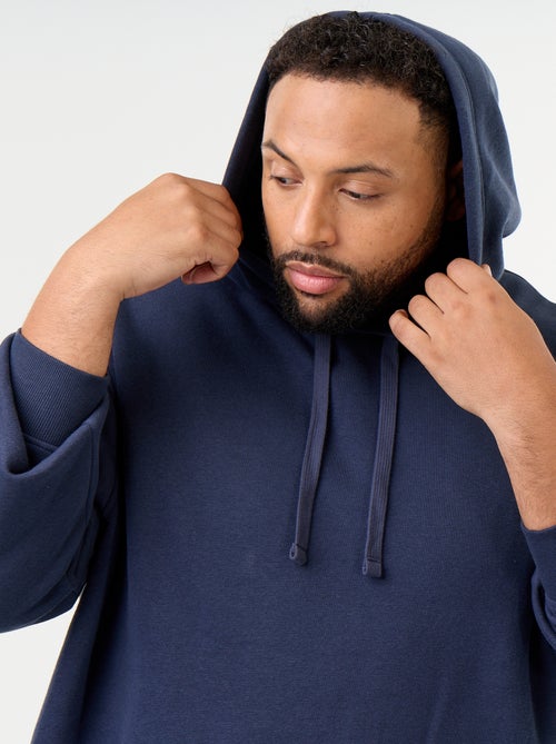 Sweater met capuchon en kangoeroezak - Kiabi