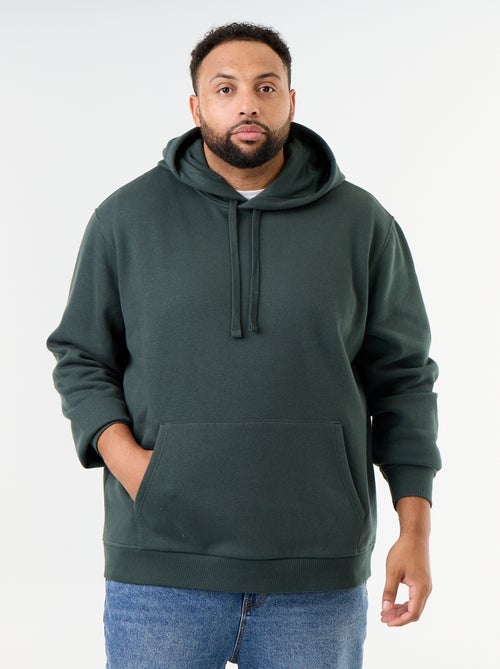 Sweater met capuchon en kangoeroezak - Kiabi