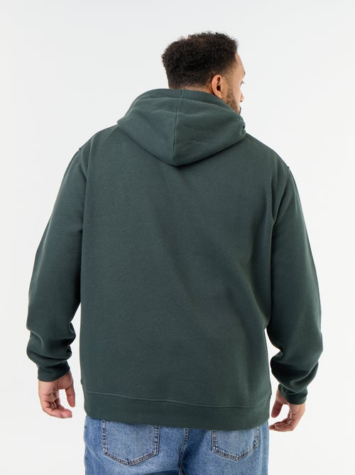 Sweater met capuchon en kangoeroezak - Kiabi