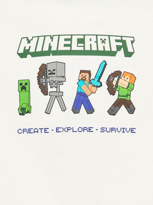 Sweater met capuchon 'Minecraft' - Kiabi Sweater met capuchon 'Minecraft' - Kiabi