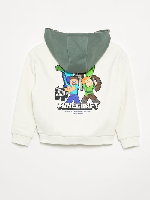 Sweater met capuchon 'Minecraft' - Kiabi Sweater met capuchon 'Minecraft' - Kiabi