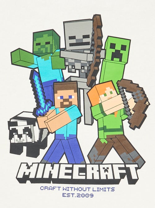 Sweater met capuchon 'Minecraft' - Kiabi Sweater met capuchon 'Minecraft' - Kiabi