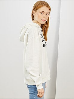 Sweater met capuchon - Kiabi