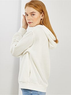 Sweater met capuchon - Kiabi