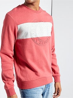 Sweater met color block in reliëf - Kiabi