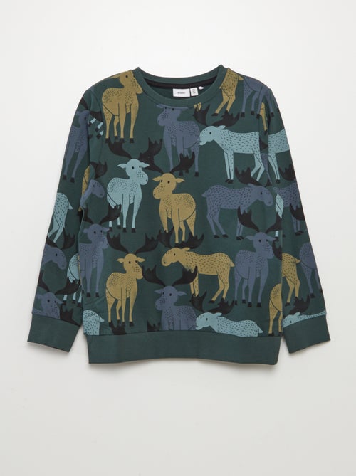 Sweater met dierenprint 'Guppy' - Kiabi