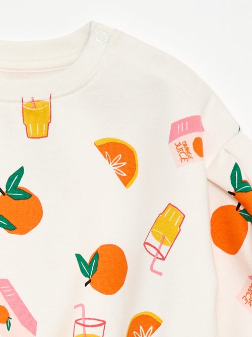 Sweater met fantasieprint - Grafik Edition - Kiabi