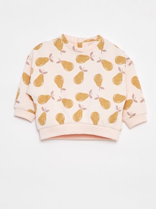 Sweater met fantasieprint