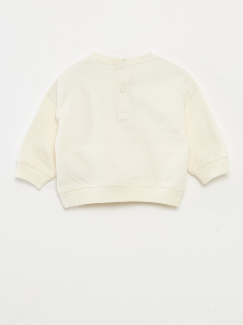 Sweater met 'Harry Potter'-print van katoen Wit - Kiabi