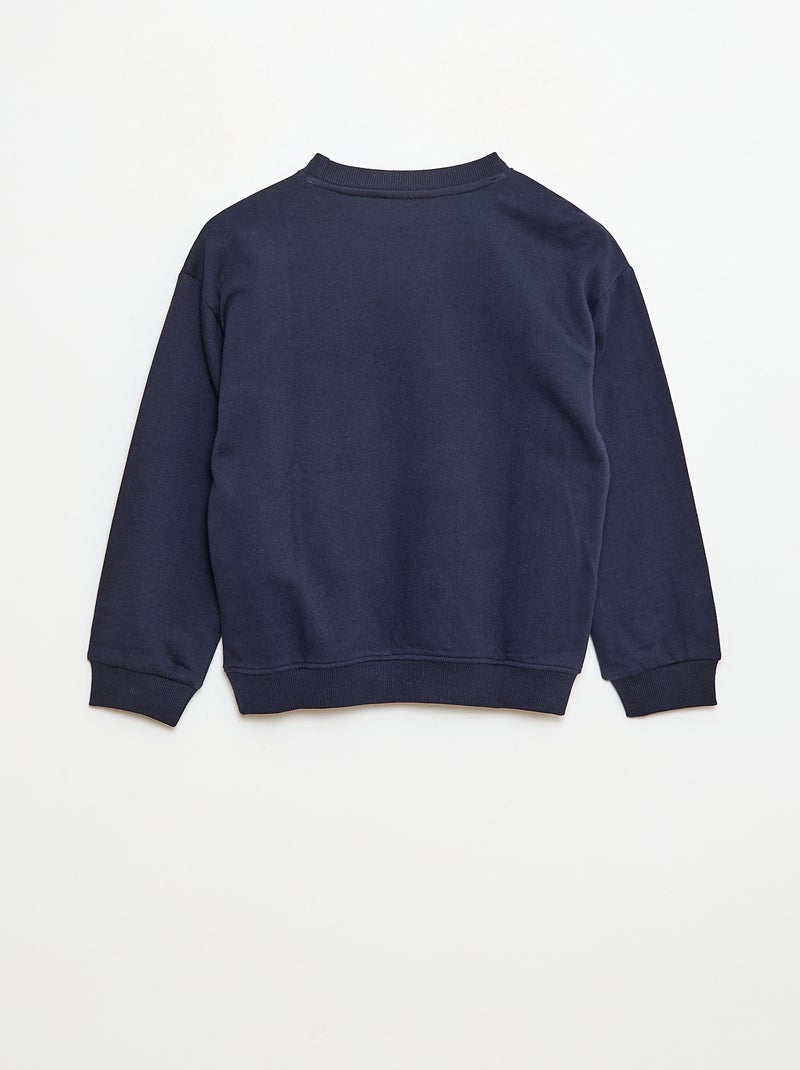 Sweater met 'Harry Potter'-print van zachte en warme fleece Blauw - Kiabi