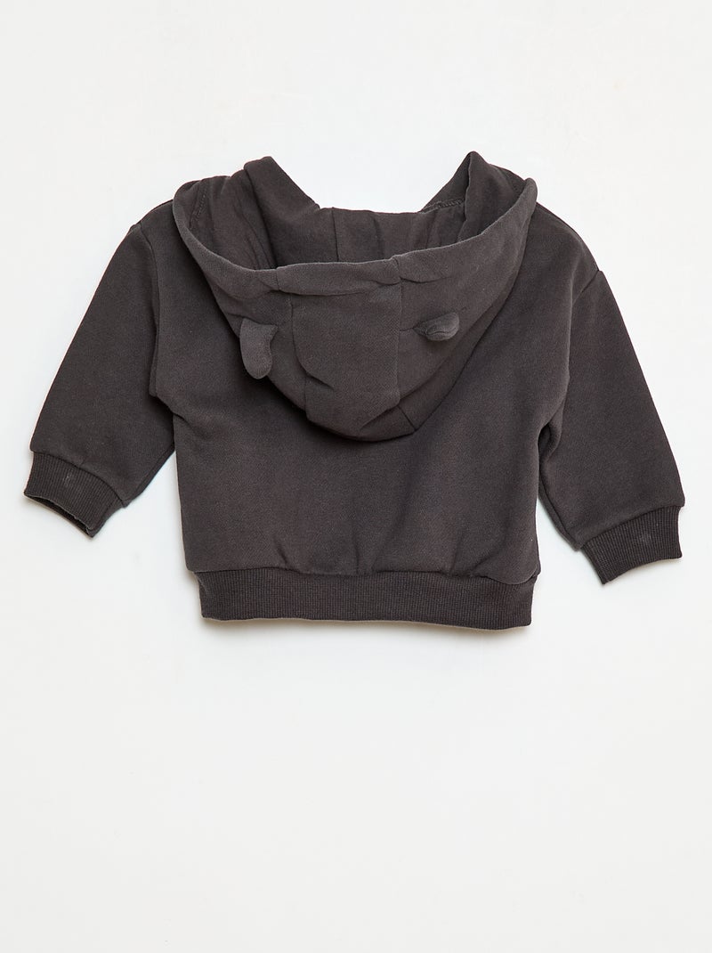 Sweater met Knabbel en Babbel-print Zwart - Kiabi