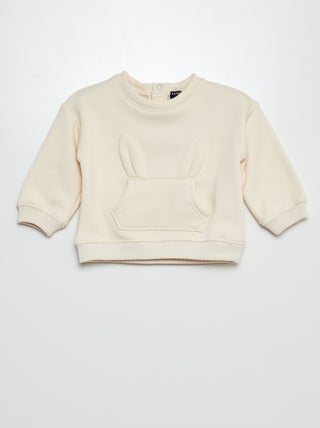 Sweater met konijnenoortjes