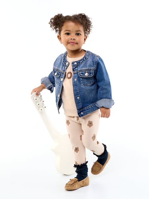 Sweater met lange mouw en print - Kiabi