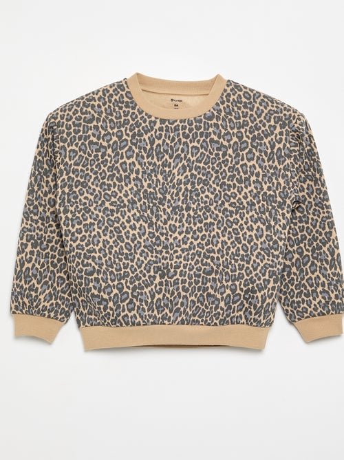 Sweater met lange mouw en print - Kiabi Sweater met lange mouw en print - Kiabi