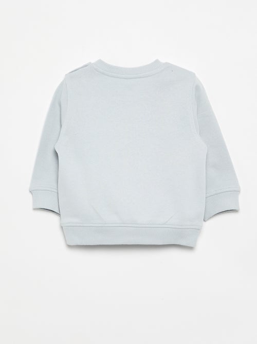 Sweater met lange mouw en print - Kiabi