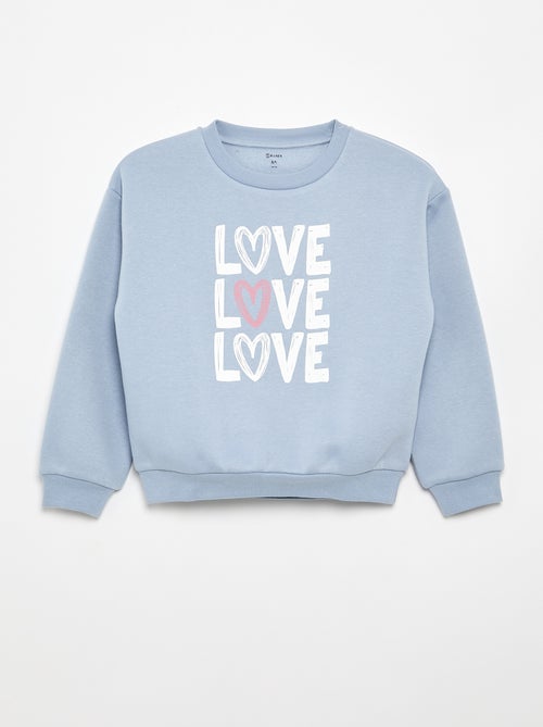 Sweater met lange mouw en print - Kiabi Sweater met lange mouw en print - Kiabi