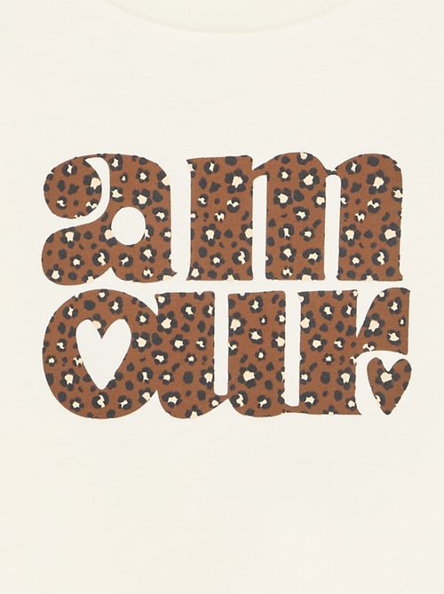 Sweater met lange mouw en print - Kiabi Sweater met lange mouw en print - Kiabi
