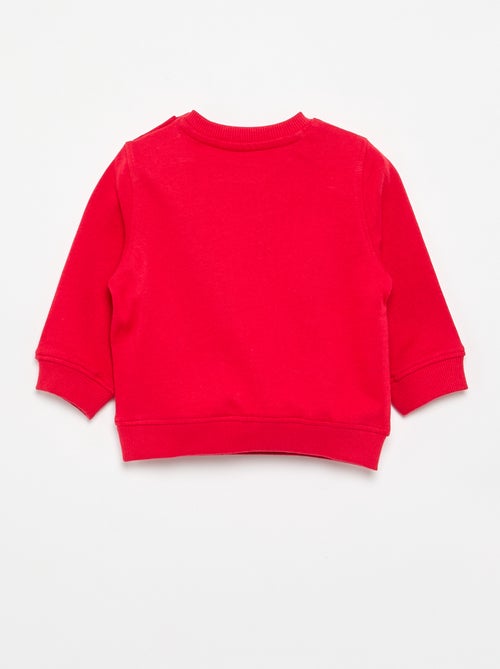 Sweater met lange mouw en print - Kiabi
