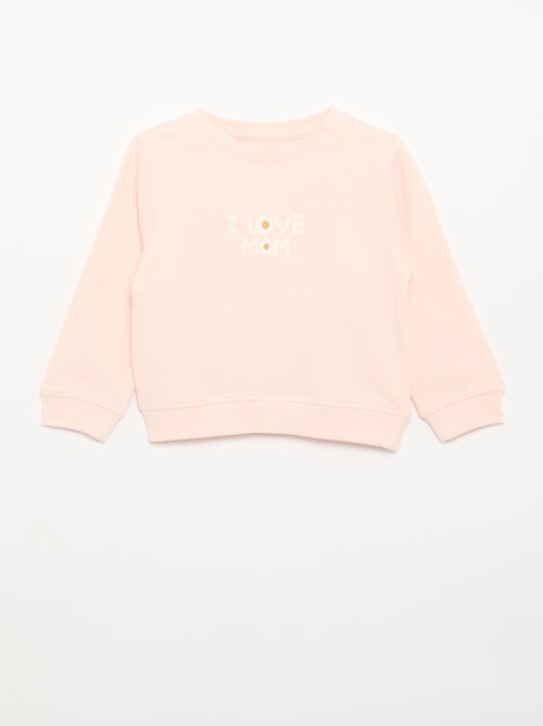 Sweater met lange mouw en print - Kiabi Sweater met lange mouw en print - Kiabi